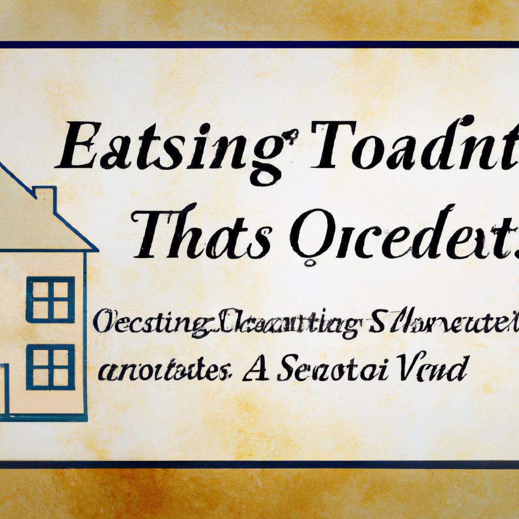 Heading 2: Importance of ‍Estate ‌Planning for Smooth‌ Transition ⁤of Homeownership