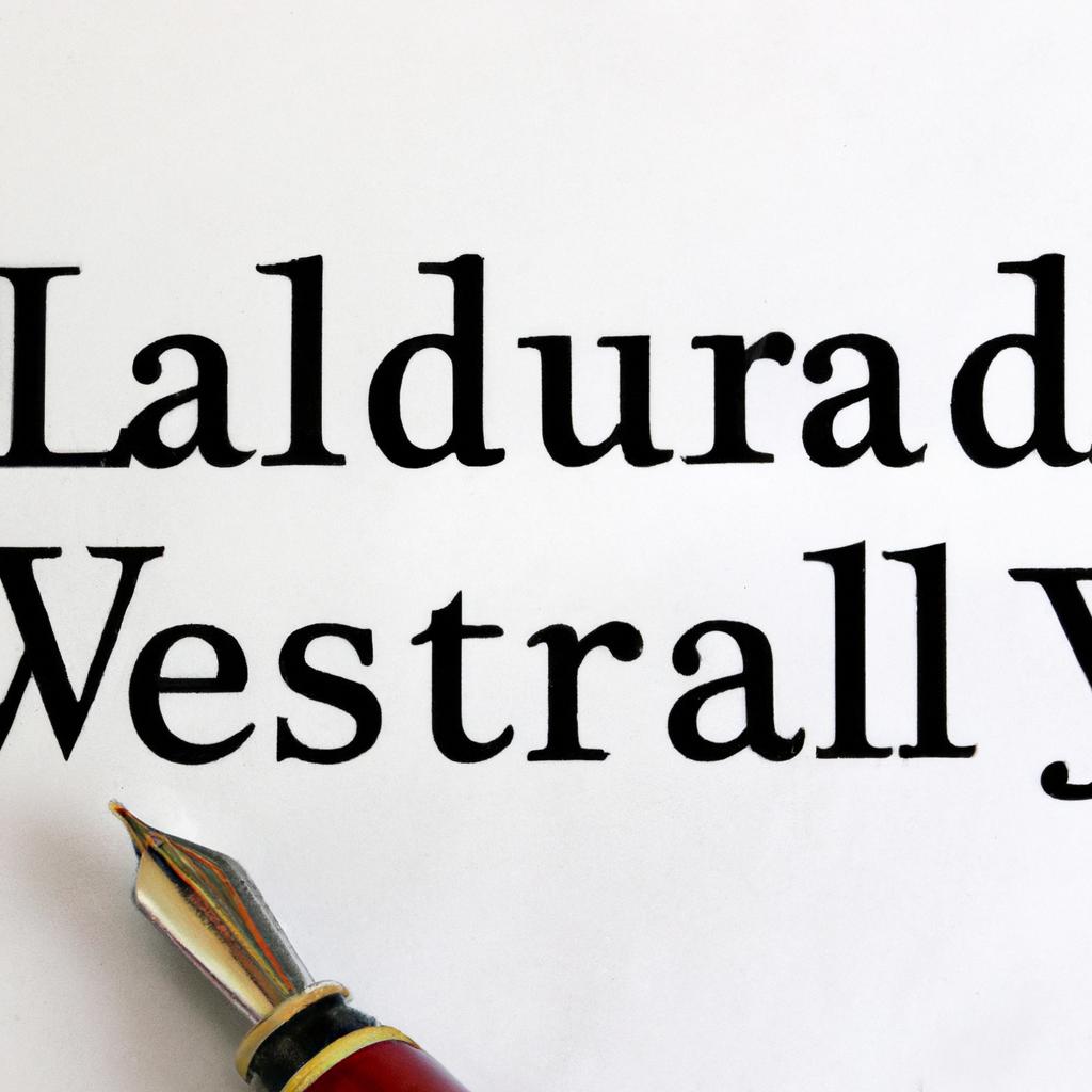 Handwritten Wills:‍ Understanding Legal Validity